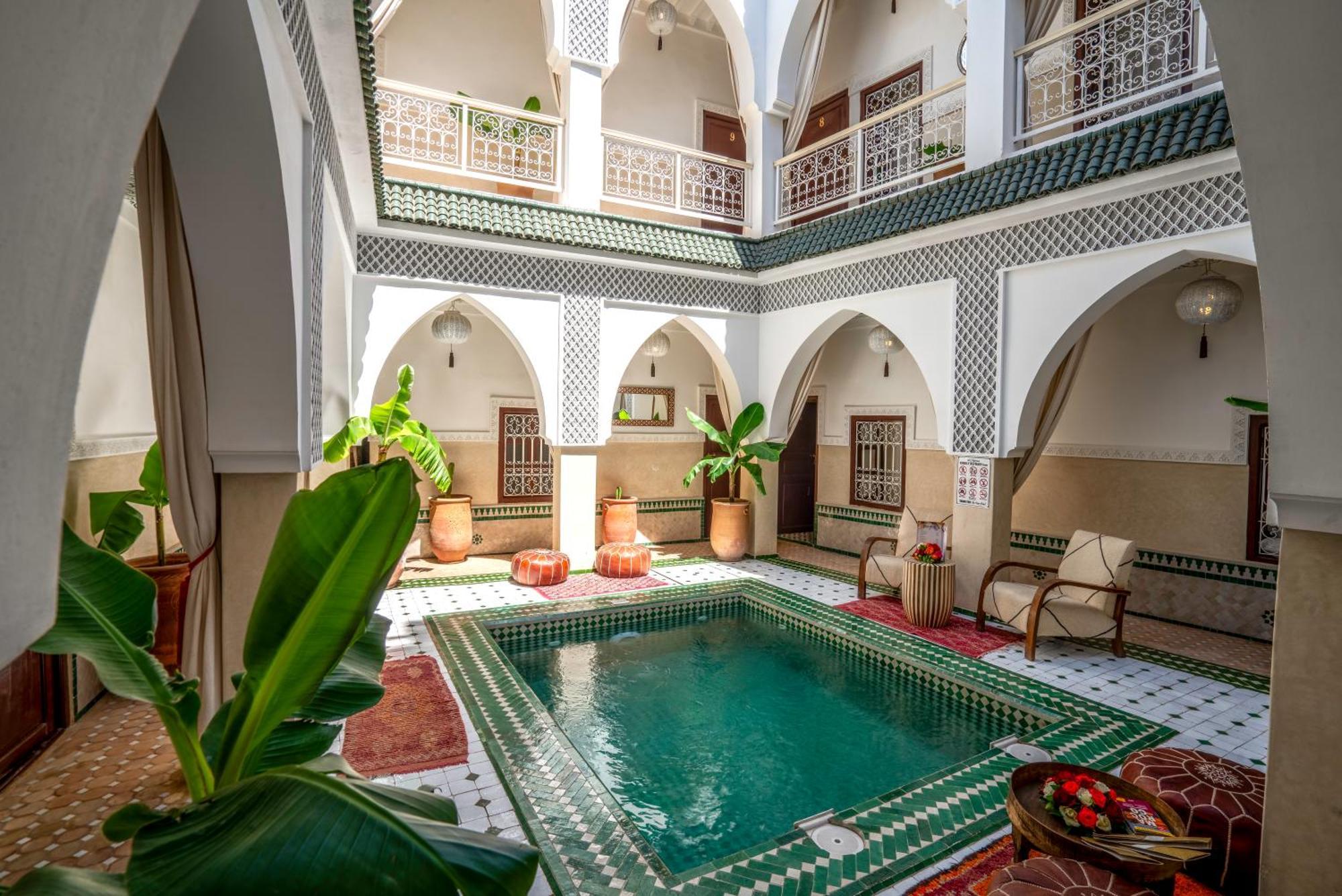 Riad Les Cornes De Gazelle Marrakesh Eksteriør bilde