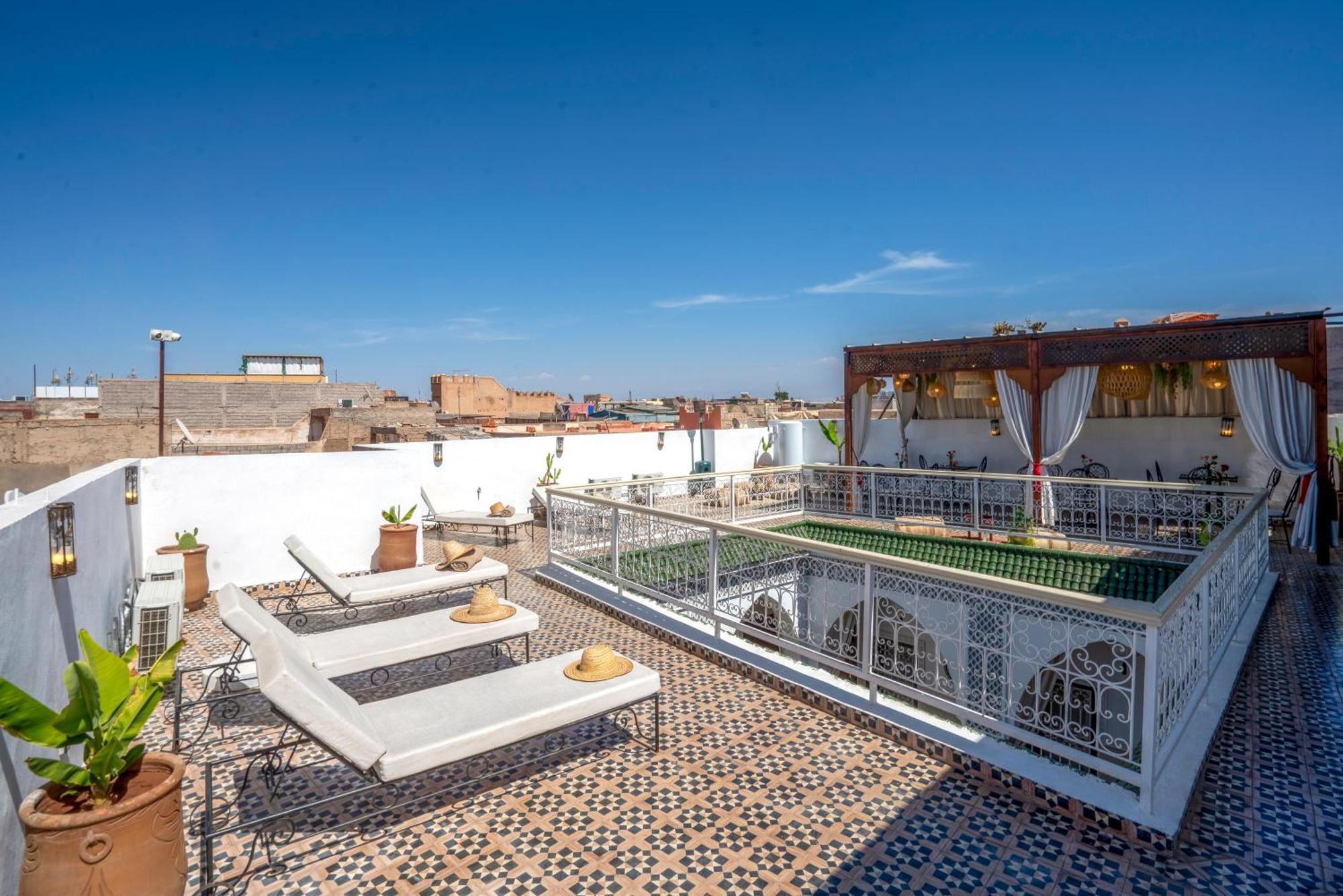 Riad Les Cornes De Gazelle Marrakesh Eksteriør bilde