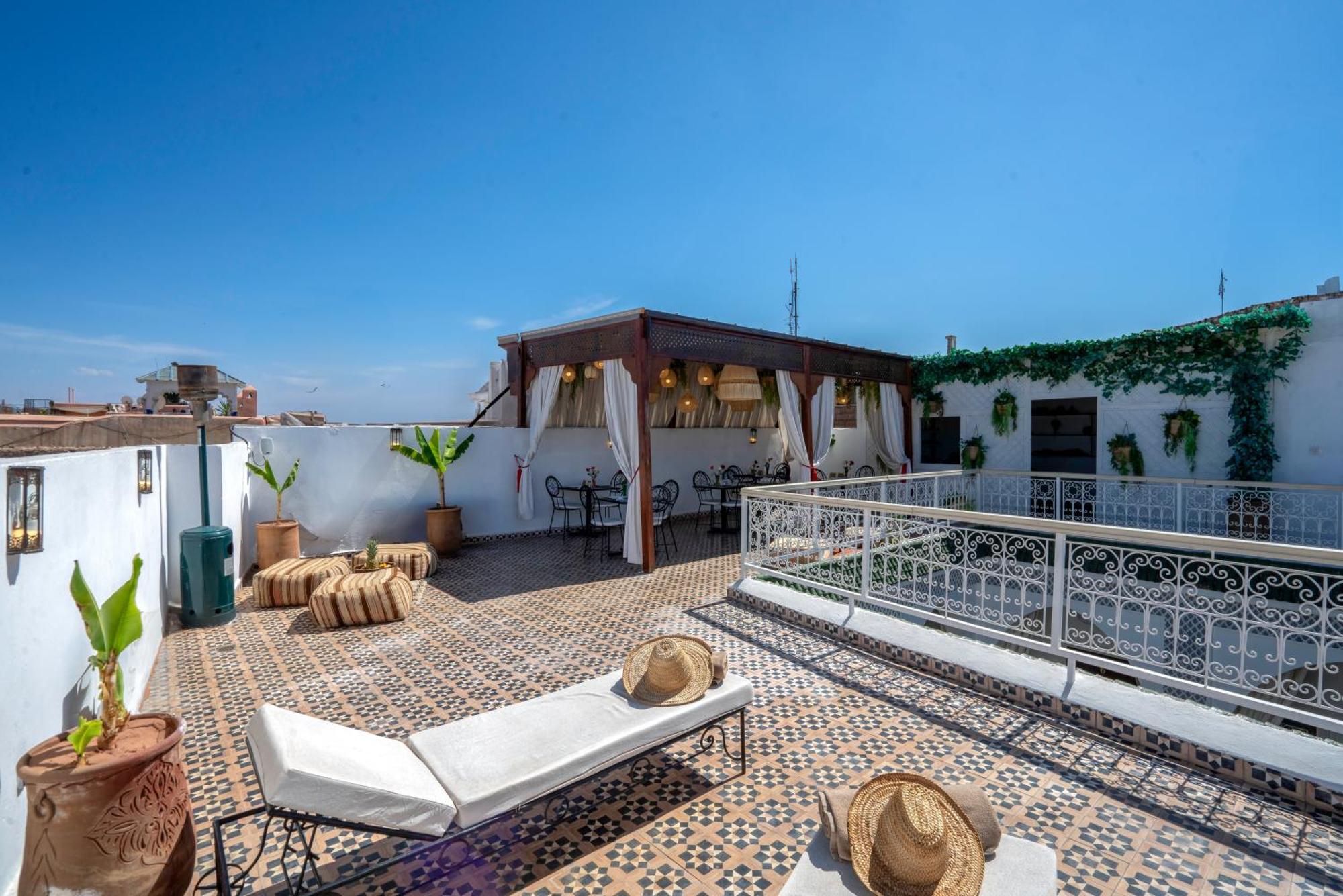 Riad Les Cornes De Gazelle Marrakesh Eksteriør bilde