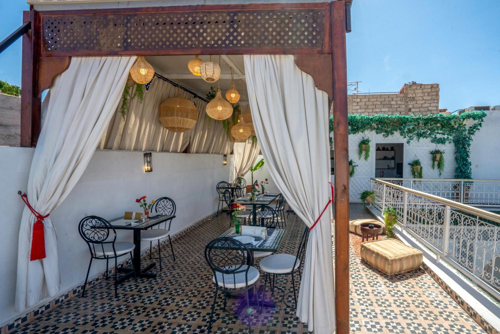 Riad Les Cornes De Gazelle Marrakesh Eksteriør bilde