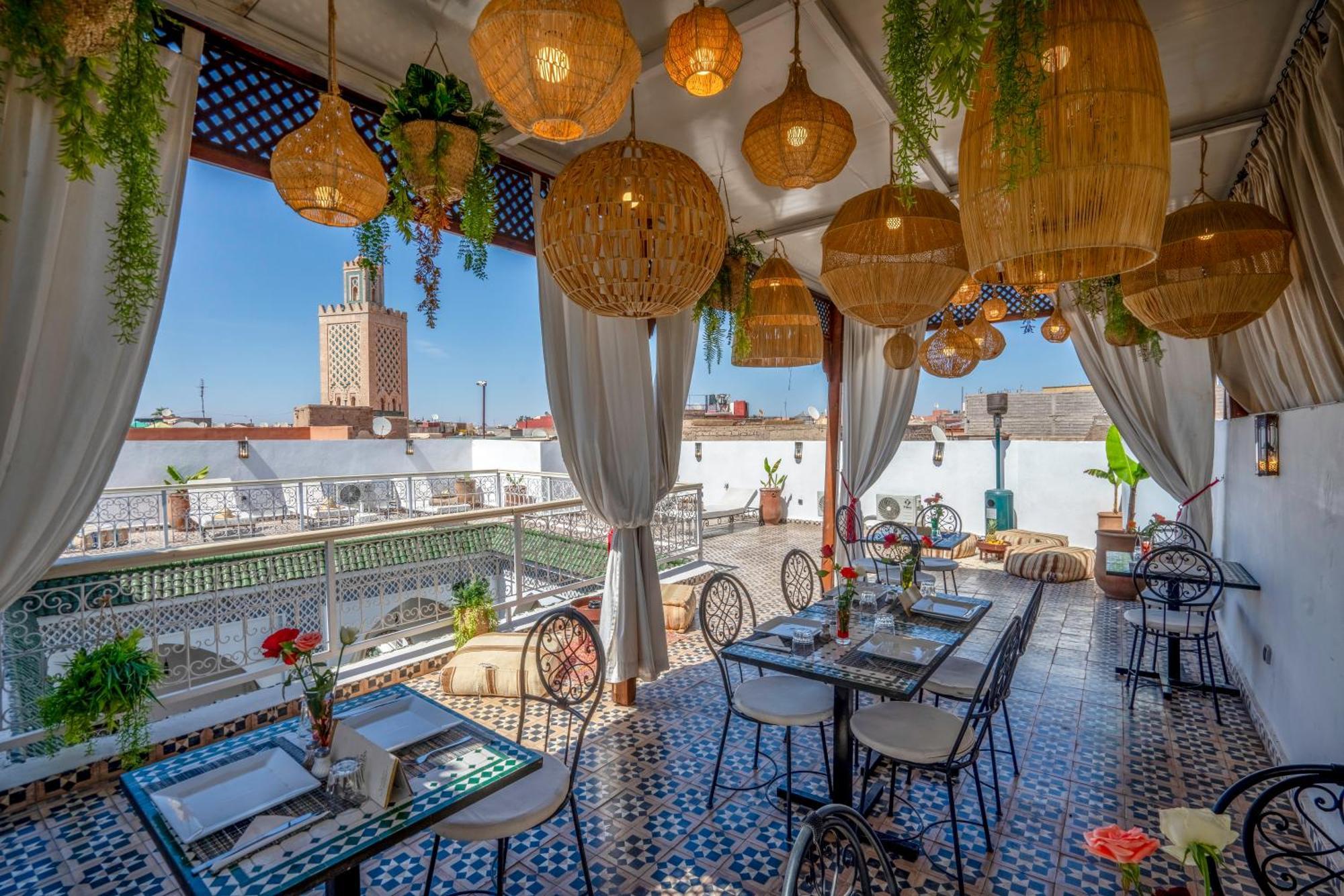 Riad Les Cornes De Gazelle Marrakesh Eksteriør bilde