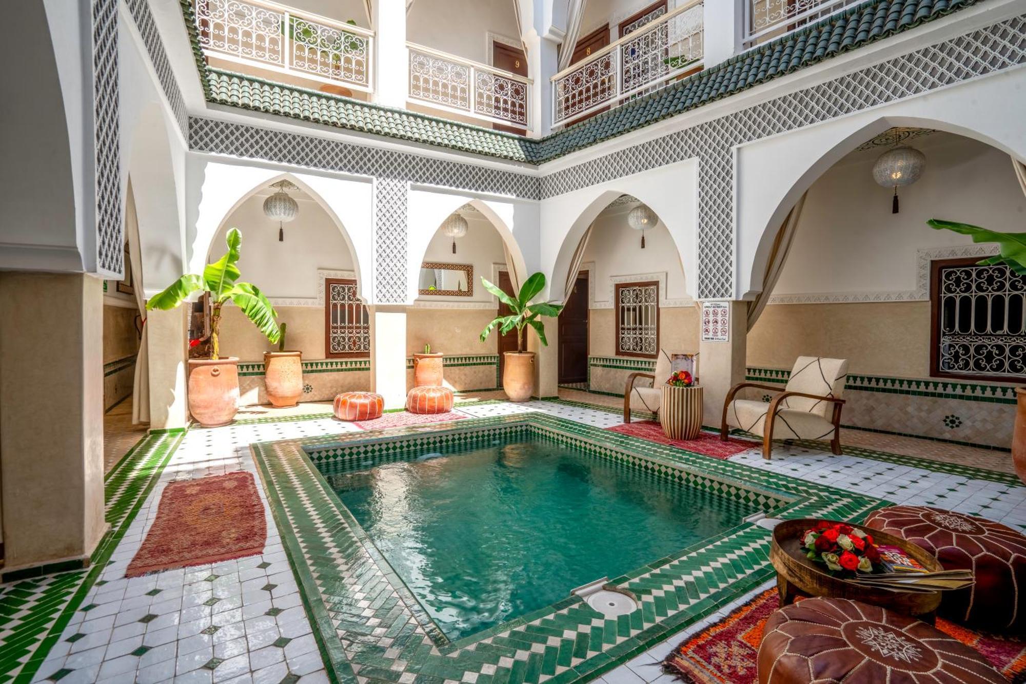 Riad Les Cornes De Gazelle Marrakesh Eksteriør bilde