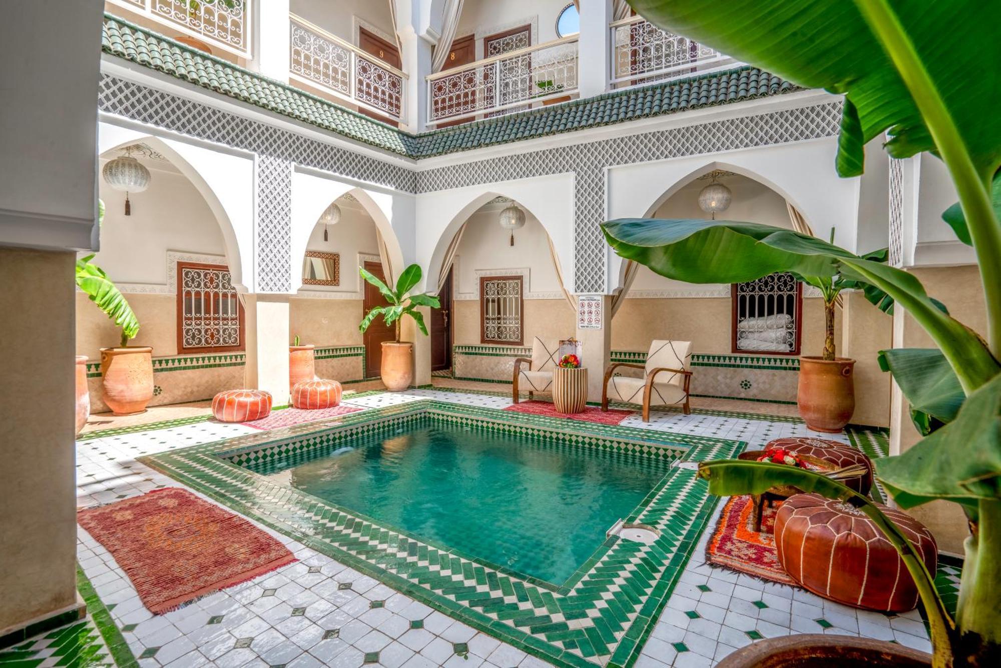 Riad Les Cornes De Gazelle Marrakesh Eksteriør bilde